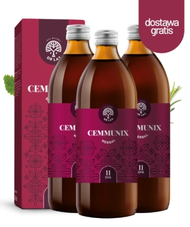 38 zł taniej + dostawa gratis! 3×CEMMUNIX HERBAL®